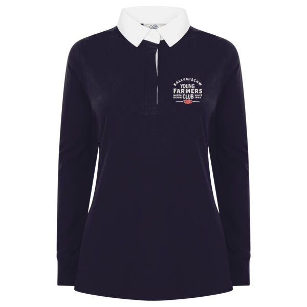 Ballymiscaw YFC Ladies Rugby Shirt Thumbnail